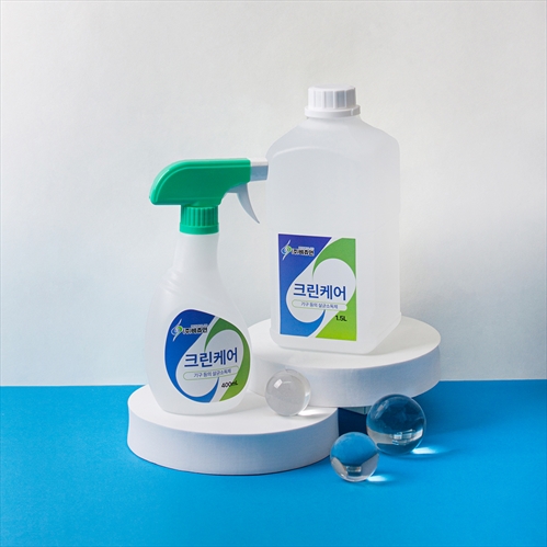 [신년세일] 크린케어 살균소독제 400ml ＋ 1.5L 세트